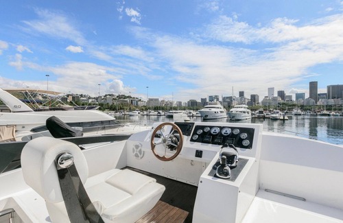 Gloria Boat Rental | Segue 58ft yacht for rent in Rio - Boa002