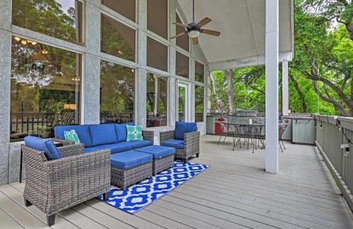 Seguin House | Seguin Home on Lake Placid with Boat Dock!