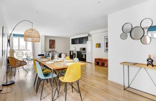 Amerique Apartment | Sejour elegant aux Buttes Chaumont pour 12 pers