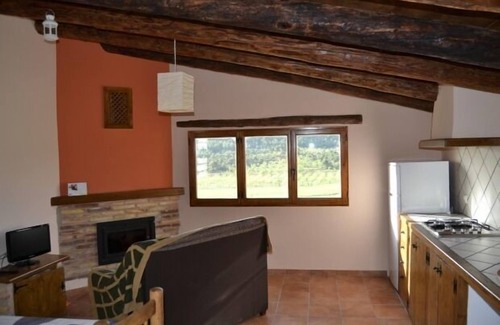 Penarroya de Tastavins Cottage | Self catering Mas de Salvador for 4 people. THE LIVING ROOM