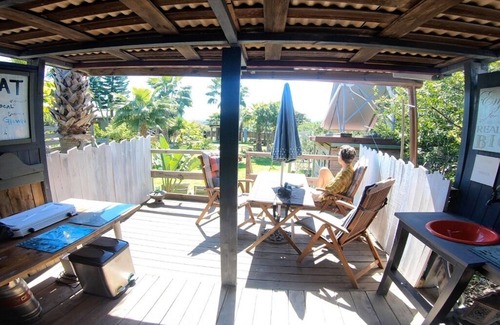 Tarifa Ski Chalet | Self-catering, ocean views, walk to beaches. BBQs, secure parking, set in nature