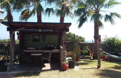 Tarifa Ski Chalet | Self-catering, ocean views, walk to beaches. BBQs, secure parking, set in nature