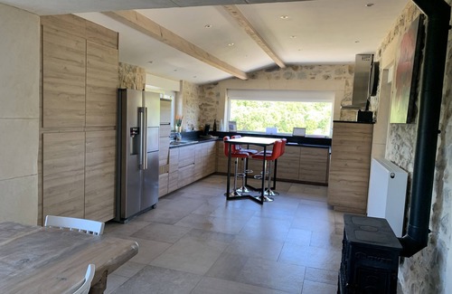 Saint-Remeze House | Self-catering vacation home for 6 to 10 people adapted for PMR in St Remèze Swimming pool