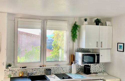 Saint Pierre de Feric Apartment | Self-contained single storey accommodation with parking space
