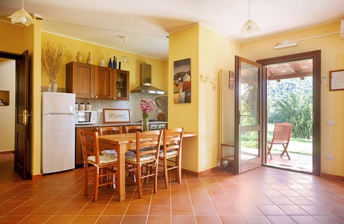 San Vito House | Semi-detached House with Wi-Fi, Air Conditioning, Garden and Pool; Pets Allowed; Parking Available