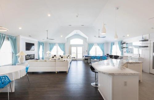 South Nags Head House | Semi-Oceanfront 8 bed with Pool Spa Ocean Views