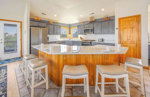 Farrow Shores House | Semi-Oceanfront Dog Friendly Home w/Private Pool, Hot Tub, EV Charger, Game Rm