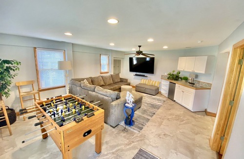 Nags Head House | Semi-Oceanfront, Heated Pool and Hot Tub!