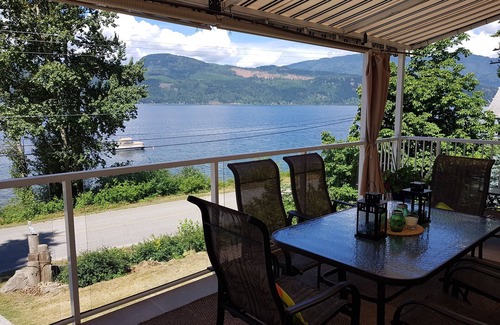 Blind Bay House | Semi-Waterfront Retreat w/beach & dock access & buoy, west view, pet friendly
