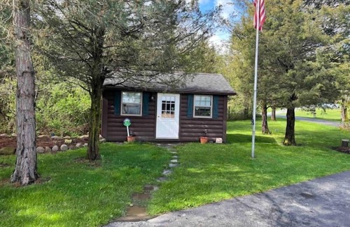 Himrod House | Seneca Lake View Retreat sits secluded on a 2 acre lot.