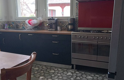 Renaze Apartment | Separate bedroom and mezzanine for a large family