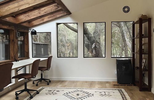 Groveland House | Separate Office, Large Hot Tub, and Firepit
