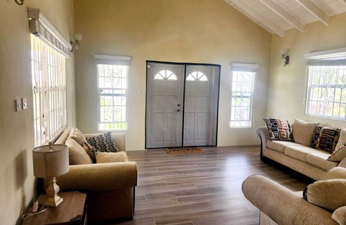 Bayfield House | Serene 2-bedroom house in St Phillip, Barbados , with lush landscape, sea views