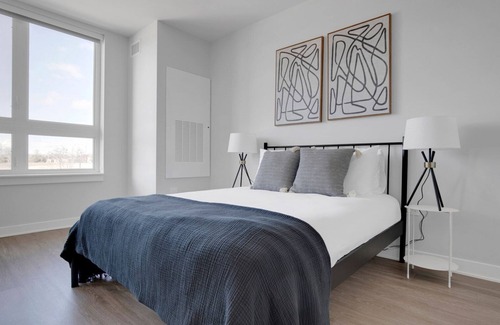 Arlington Heights Apartment | Serene Arlington Heights 2BR w/ Gym & W/D, easy commute, by Blueground