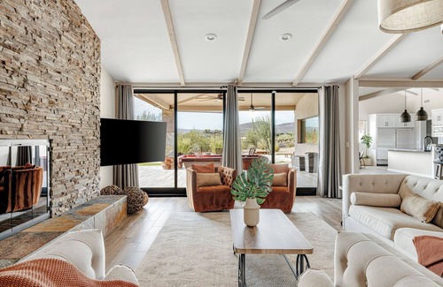 Carefree House | Serene by LuxeKey | Pool, Spa, Shuffleboard, Horseshoe & Desert Views