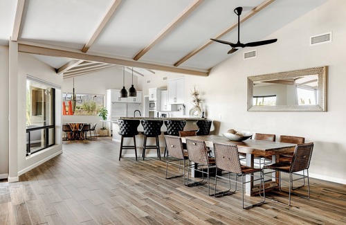 Carefree House | Serene by LuxeKey | Pool, Spa, Shuffleboard, Horseshoe & Desert Views