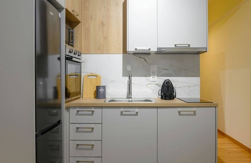 Athens Apartment | Serene City Hideaway with Balcony & Modern Comfort