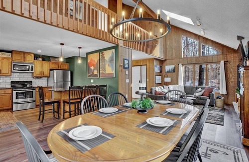 Gouldsboro House | Serene, family-friendly mountain retreat. Game room, fire pit, walk to pool