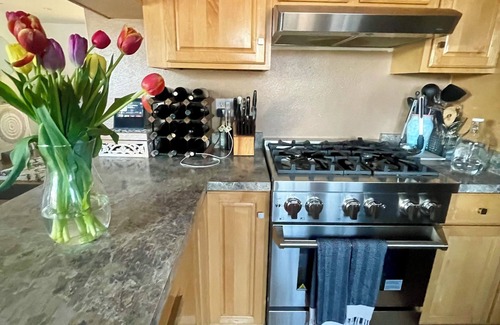 Santa Barbara House | Serene garden setting w/private yard, dog-friendly, hot-tub, 7 min to beach