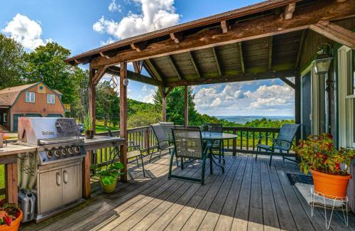 Jefferson House | Serene Home with Deck, Pond and Mtn Views in Jefferson