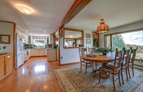 Jefferson House | Serene Home with Deck, Pond and Mtn Views in Jefferson