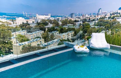 Haifa Apartment | SERENE - Infinity Cview pool - 4 bedrooms Luxury Penthouse