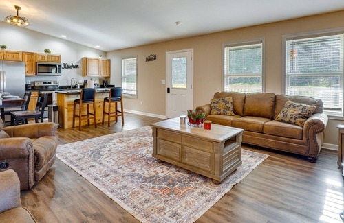Logan Cabin | Serene Logan Retreat w/Hot Tub & Stargazing Dome