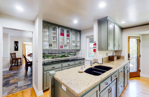 Grass Valley House | Serene retreat with pool, hot tub, basketball court, wood fireplace, & gas grill