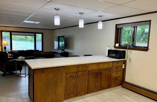 Park Rapids Apartment | Serene river apartment walking distance to downtown and Heartland Trail!