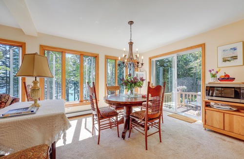 Steuben House | Serene Steuben Home w/Scenic Ocean Views!