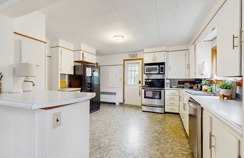 Winterport House | Serene Waterfront Home with In-Ground Pool, River Views, Spacious Deck, & Grill