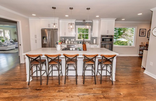 Denver House | Serene waterfront house on Lake Norman with pool, spa, and private dock
