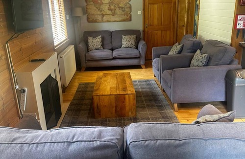 Watermouth Cabin | Serene Watermouth Cabin Retreat with Hot Tub & Stunning Coastal Views