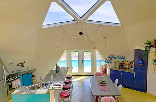 Landers House | Serenity Dome House Oasis near Joshua Tree - Heated Pool