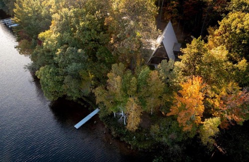 Oakwood House | Serenity in Style A Frame Escape Cabin 2