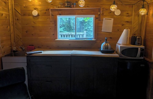 Asphodel-Norwood Cabin | Serenity Lane Stay: Private cabin in the woods on an animal sanctuary