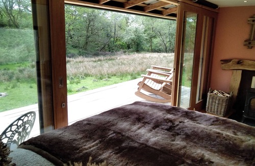 Pentrefelin Cabin | Serenity Lodge a unique glamping experiance.