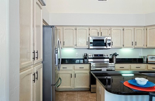 Red Mountain Ranch House | Serenity on the Hill! Luxury Single story home! Air Hcky, Gas Firep, Htd Pool/Spa!