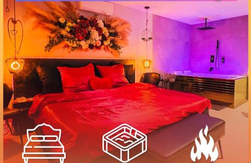 Venissieux Hotel | SERENITY Suite - Love room
