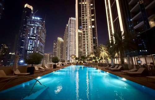 Dubai Apartment | Serenity Suite Stylish 2BR + Pool & Fitness Perks