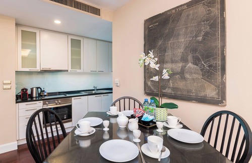 Yan Nawa Apartment | Serviced 2 Bed PANORAMIC SKY VILLAS with View, Pool and BTS