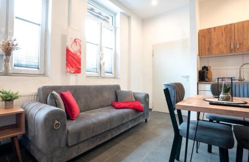 Hochlarmark Apartment | Serviceroom24 - Apartment 1 in Recklinghausen Hoch WLAN - Smart-TV - 24-7 Check-in und Küche