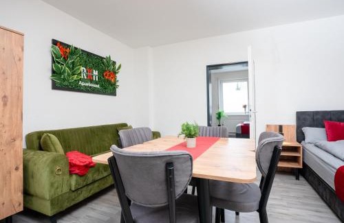 Westerholt Apartment | Serviceroom24 - Apartment 2 in Herten WLAN - Smart-TV - 24-7 Check-in und Küche