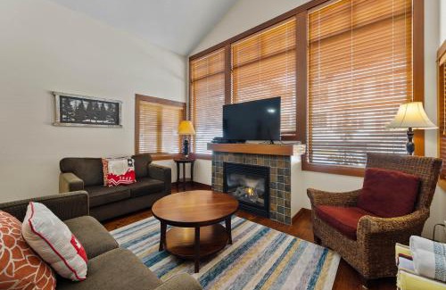 Sun Peaks Apartment | Settler's Crossing #56 ski-in ski-out condo with private hot tub