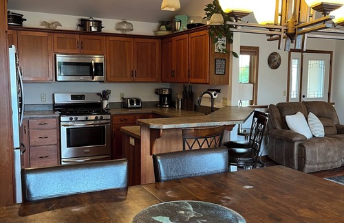 Detroit Lakes House | Seven minute drive to the beach with great outdoor spaces for your whole family!