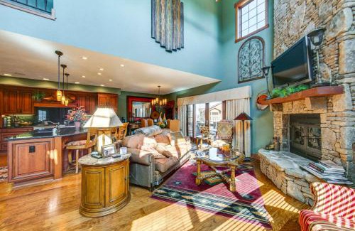 Champion House | Seven Springs Resort Home Theater Room and Grill