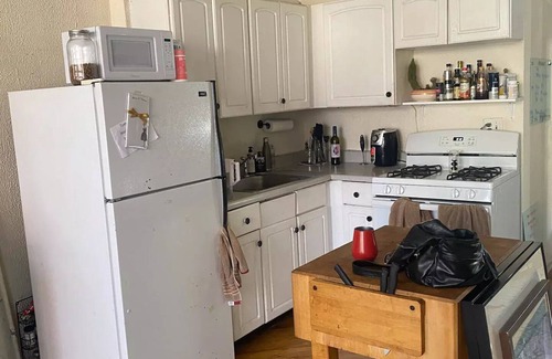 Wicker Park Apartment | Sew u wana stay in a storefront?