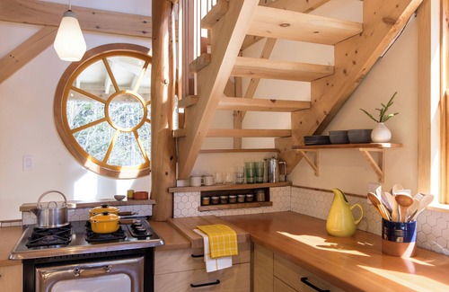 Crescent Beach Cabin | Shackup Cabin— Wood Fired Hot Tub & River