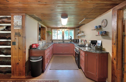 Mayfield Cabin | Shadowland River Lodge on Boardman River - Pet Friendly - Acreage - Private