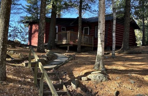 Rhinelander Cabin | Shady Rest Cabin #4, Sunset Views, Sandy Beach, Fishing, Trails, Firepit
